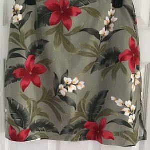 Skirt - skirt with shorts - Tropical